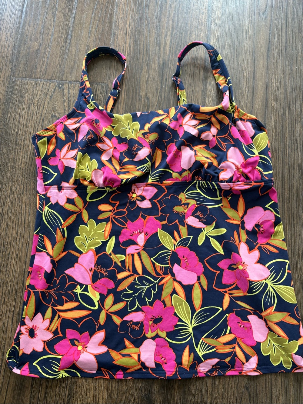 Lands End swim suit top size 16